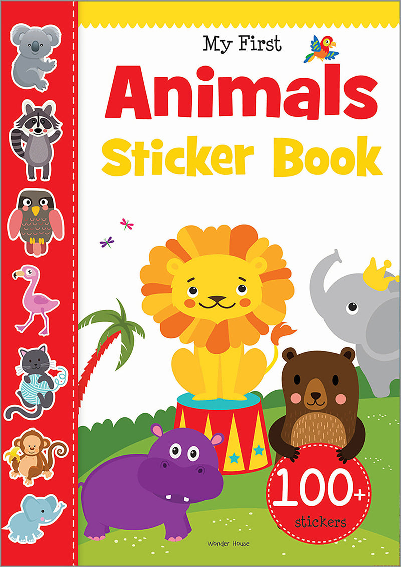 My First Animal Sticker Book: Exciting Sticker Book With 100 Stickers