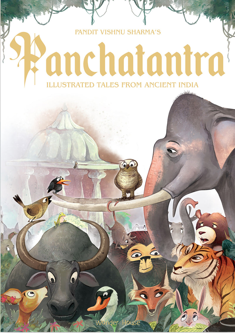 Pandit Vishnu Sharma's Panchatantra: Illustrated Tales From Ancient India (Hardback, Special edition)