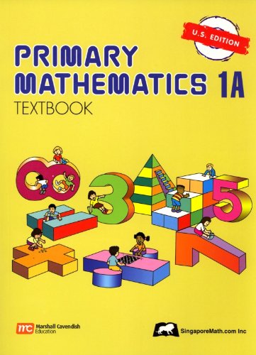 Primary Mathematics 1A Textbook U.S. Edition [Paperback] Marshall Cavendish