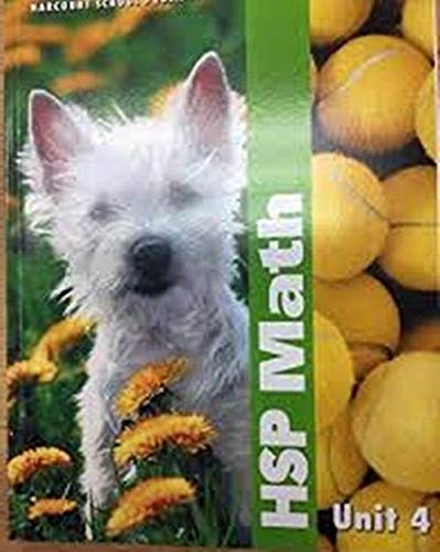 Hsp Math Unit 4 [Paperback] Various