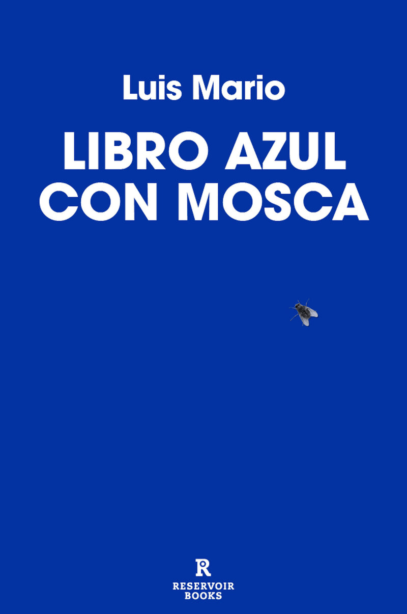 Libro azul con mosca / Blue Book with a Fly