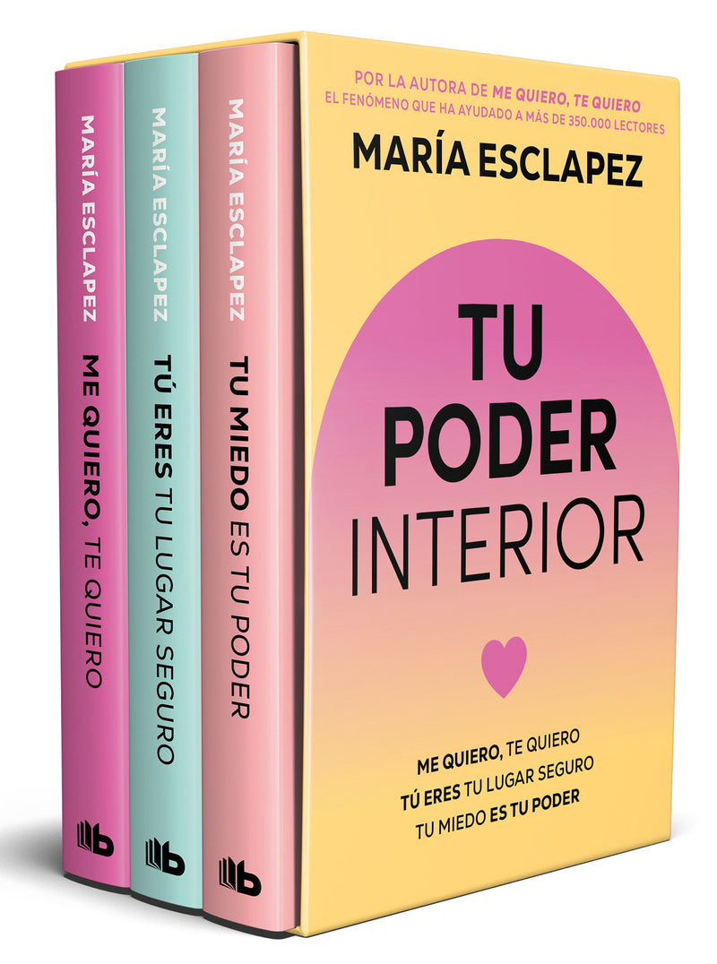 Estuche tu poder interior (Tu miedo es tu poder; Tú eres tu lugar seguro; te quiero) / Embrace Your Inner Power Box Set