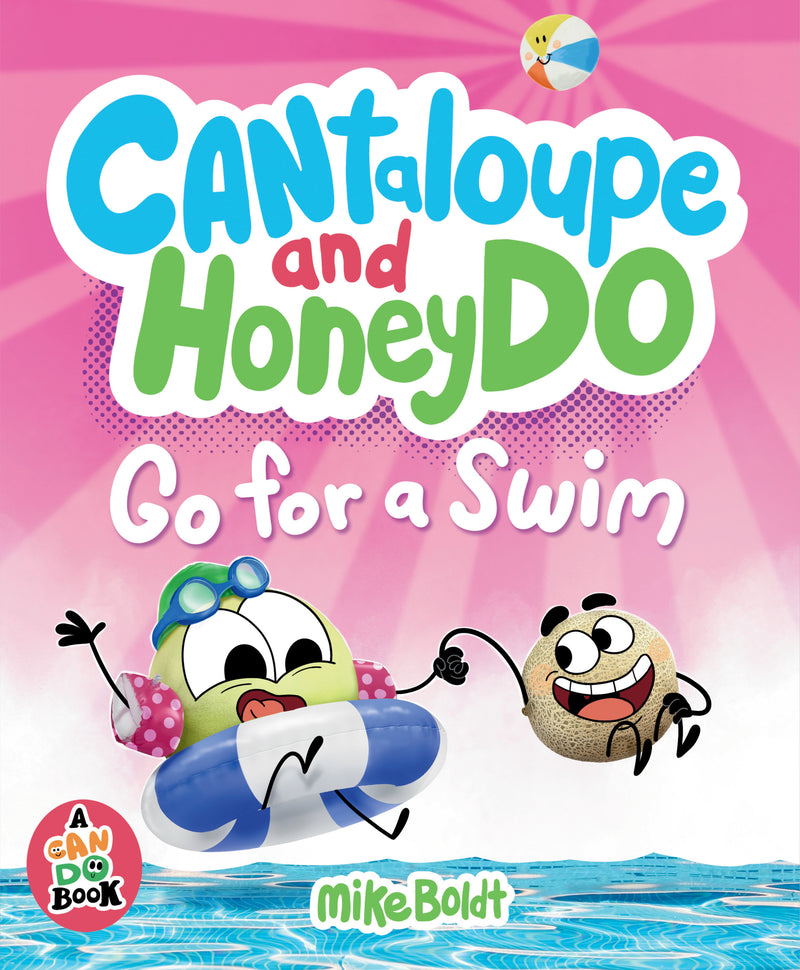 Cantaloupe and HoneyDo Go for a Swim
