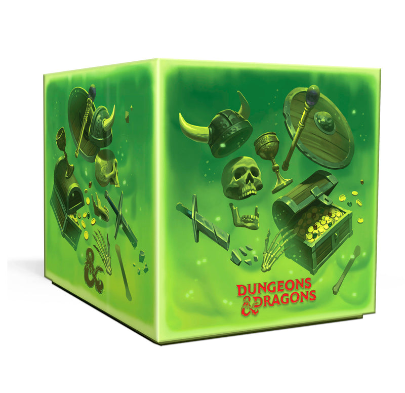 Gelatinous Cube Board Set (Dungeons & Dragons): 4 Foldable and Double-Sided Dry-Erase Boards in a Keepsake Box
