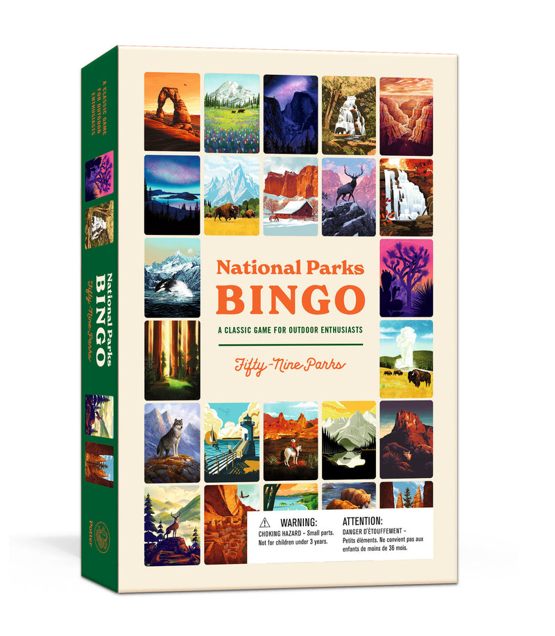 National Parks Bingo:A Classic Game for Outdoor Enthusiasts