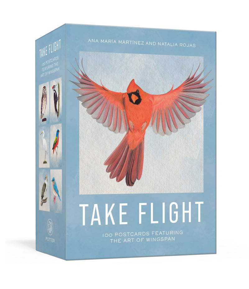 Take Flight: 100 Postcards Featuring the Art of Wingspan