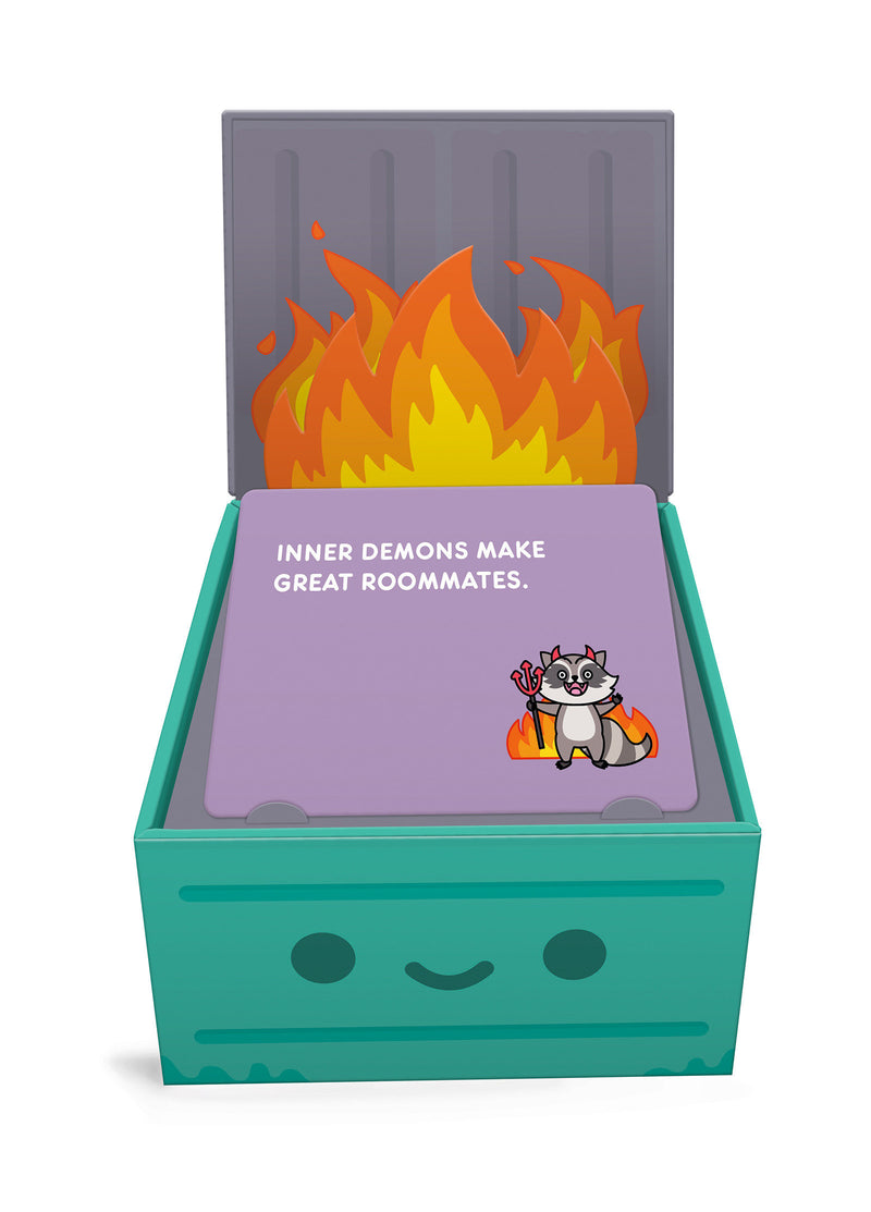 Anti-Affirmations for Your Dumpster Fire Life: A 52-Card Deck and Stand