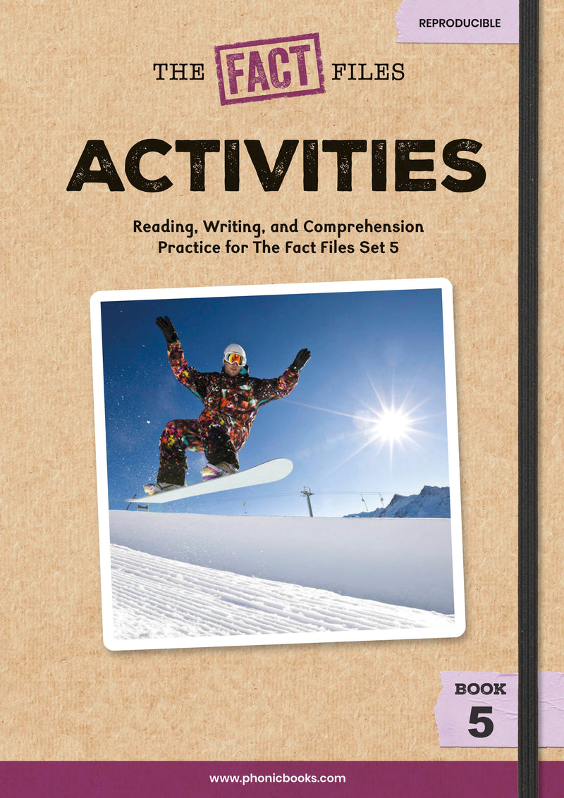 Phonic Books The Fact Files 5 Activities