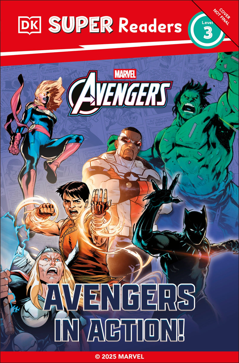 DK Super Readers Level 3 Marvel Avengers in Action