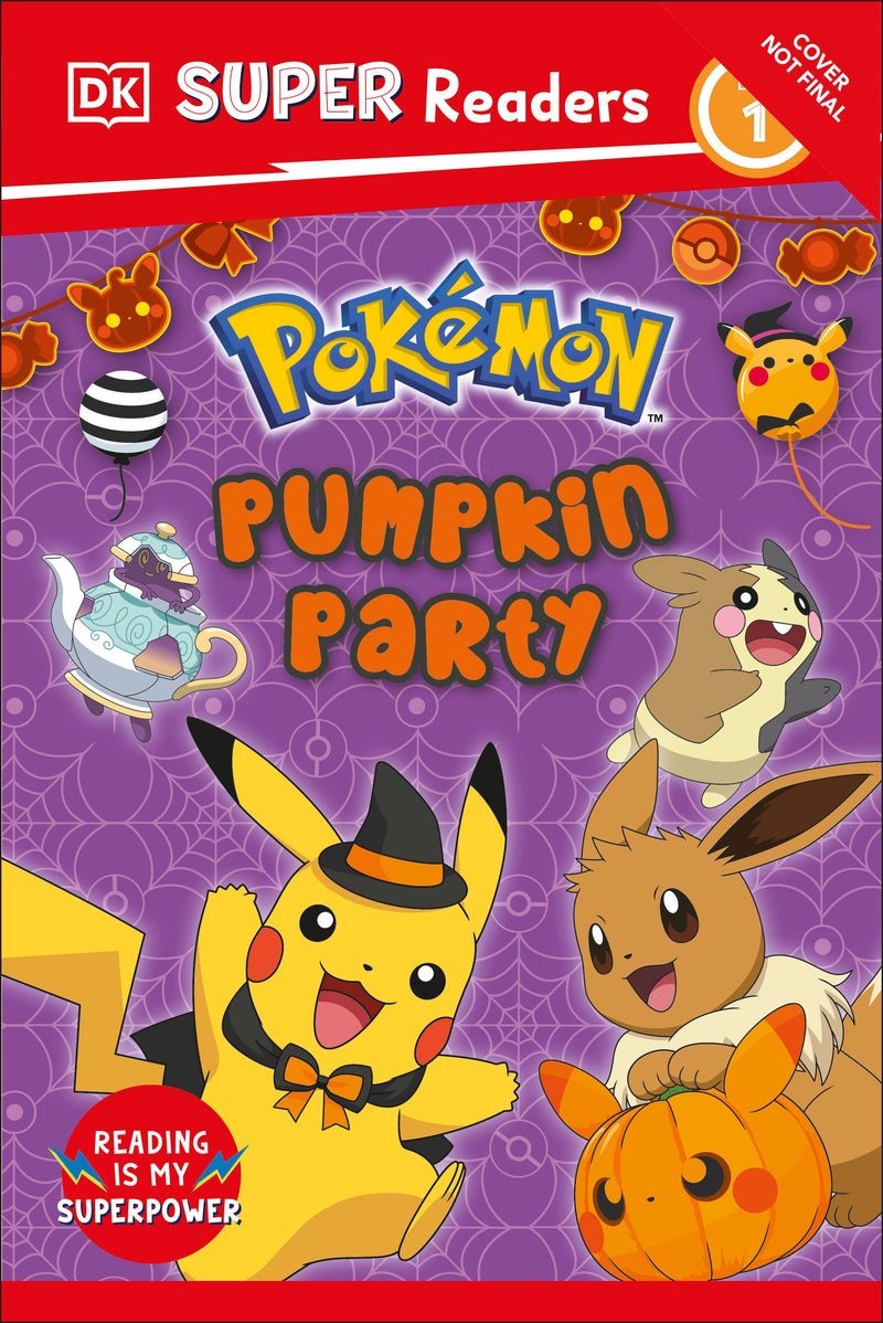 DK Super Readers Level 1 Pokémon Pumpkin Party