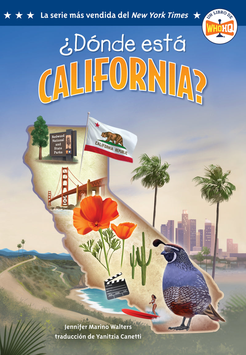¿Dónde está California? (Where Is California? Spanish Edition)