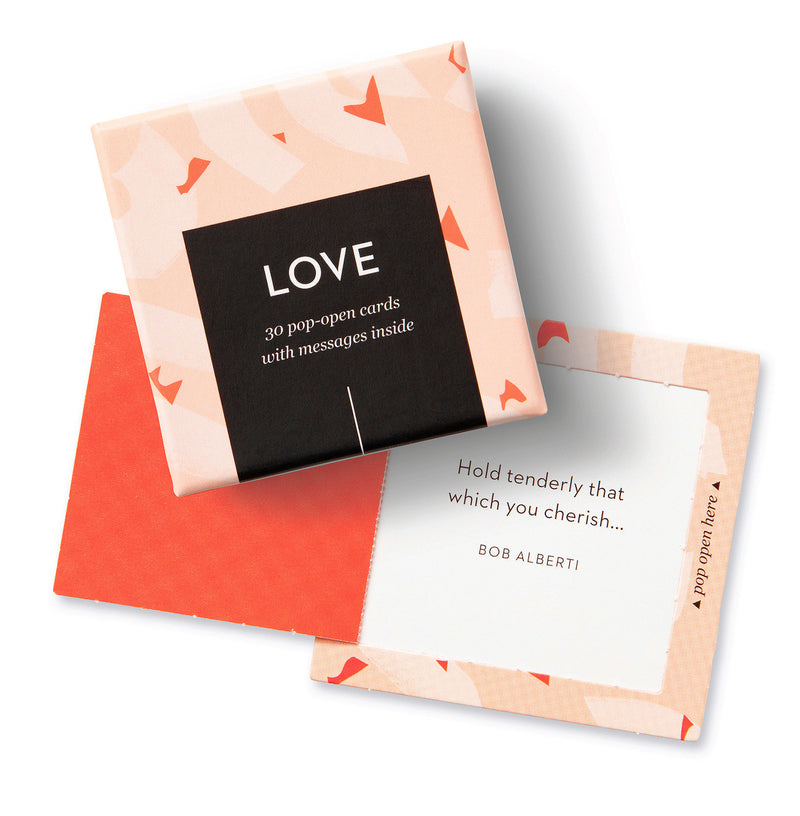 ThoughtFulls: Love: 30 Pop-Open Cards with Messages Inside