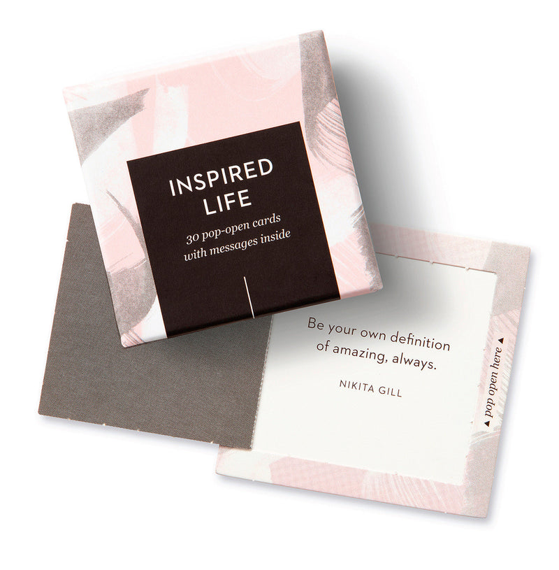 ThoughtFulls: An Inspired life: 30 Pop-Open Cards with Messages Inside