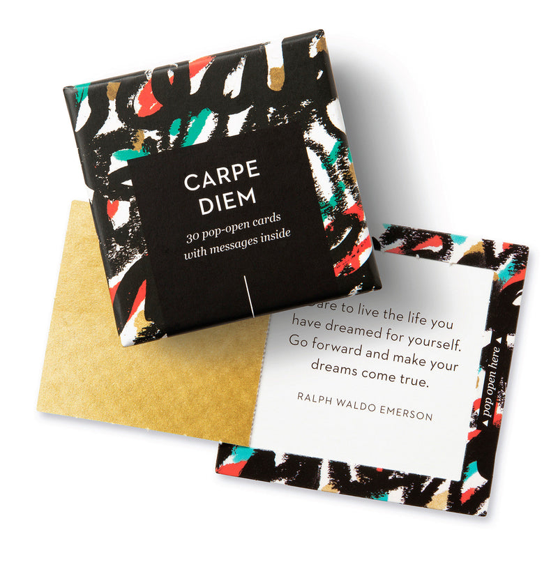 ThoughtFulls: Carpe Diem: 30 Pop-Open Cards with Messages Inside