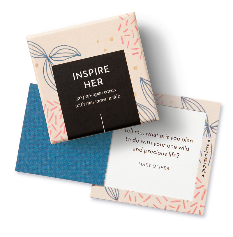 ThoughtFulls: Inspire Her: 30 Pop-Open Cards with Messages Inside