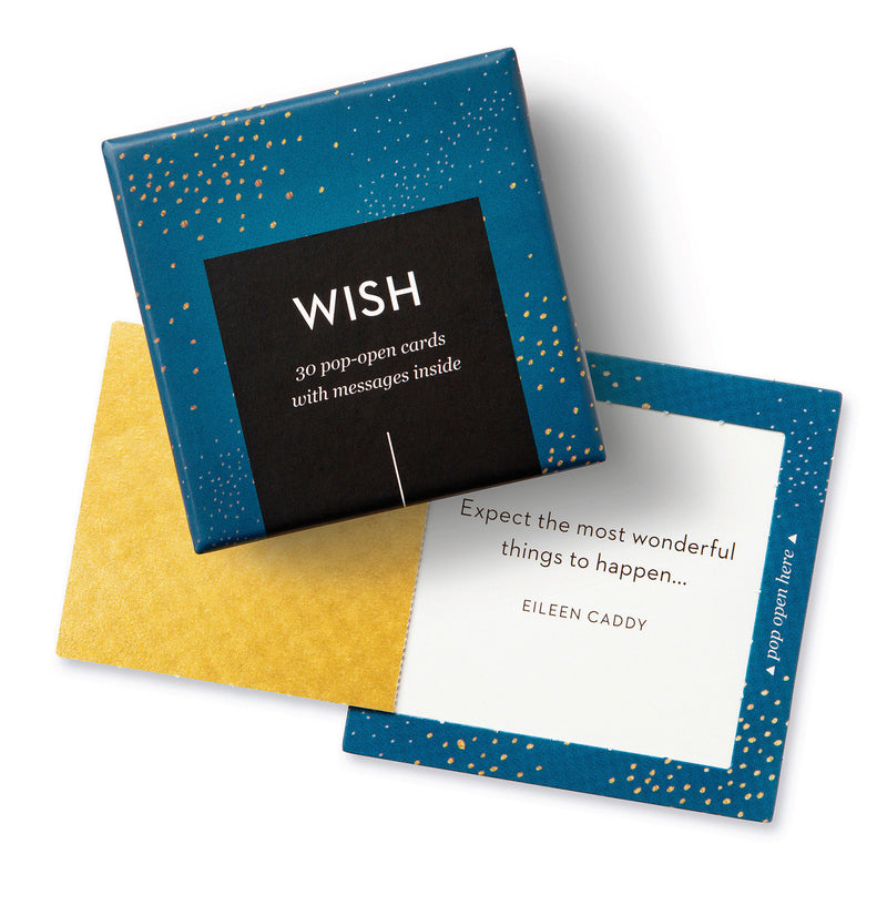 ThoughtFulls: Wish: 30 Pop-Open Cards with Messages Inside