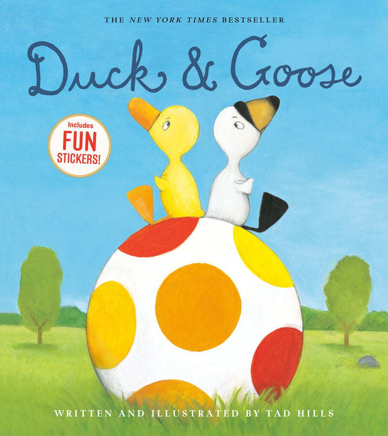 Duck & Goose: A Spring Story with Fun Stickers