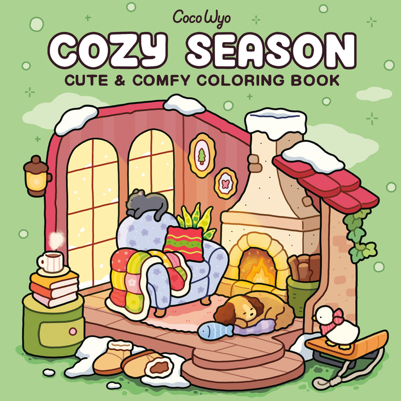 Cozy Season: Coloring Book for Adults and Kids