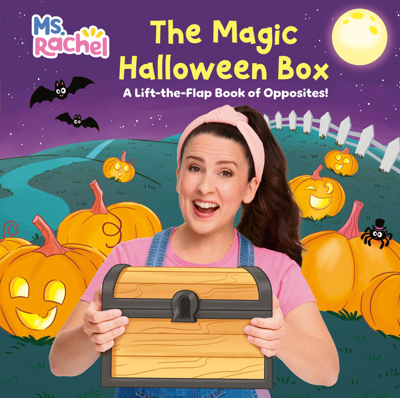 The Magic Halloween Box: A Lift-the-Flap Book of Opposites! (Ms. Rachel)