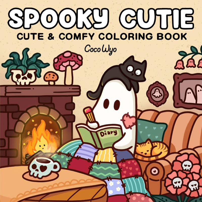 Spooky Cutie:Coloring Book for Adults and Kids
