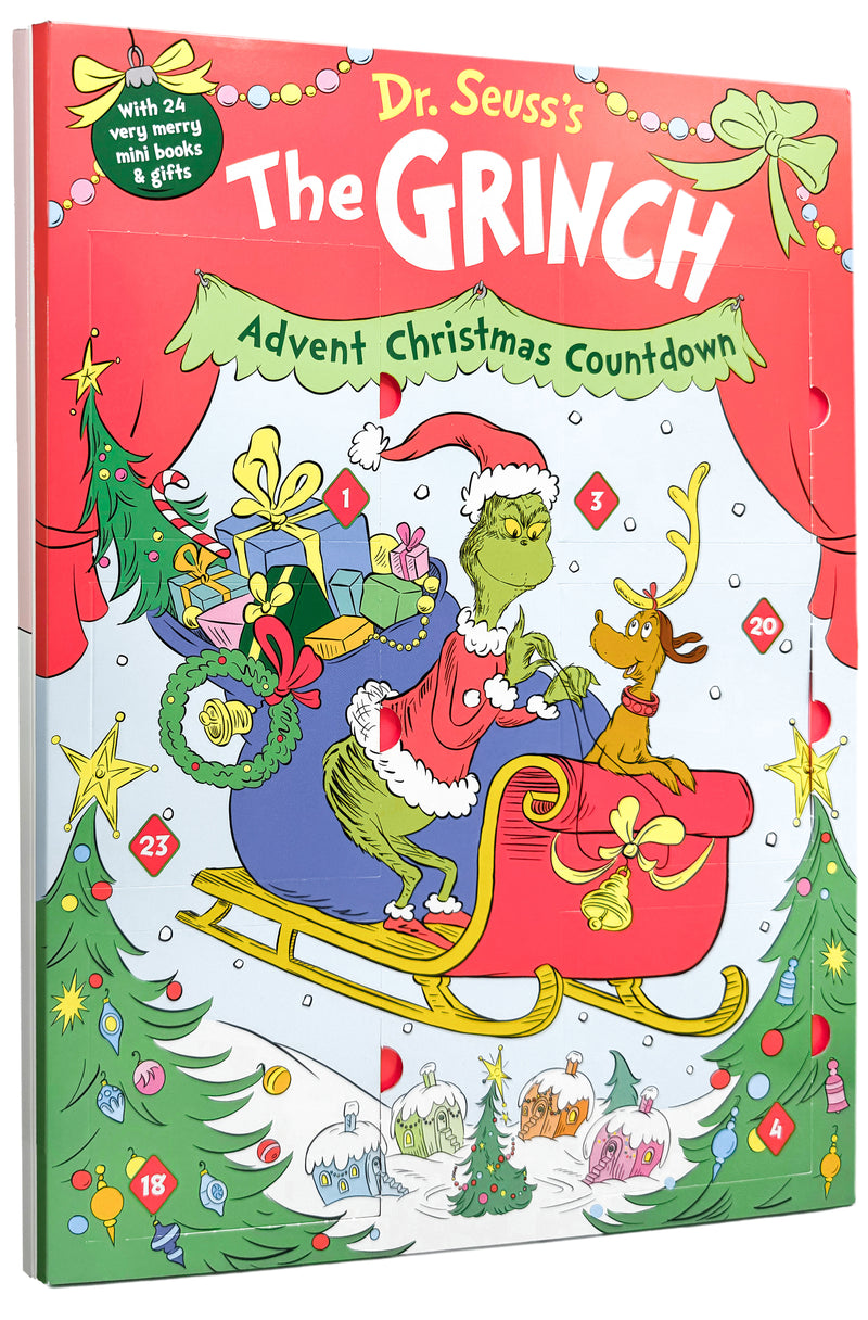 Dr. Seuss's The Grinch Advent Christmas Countdown: With 24 very merry mini books & gifts