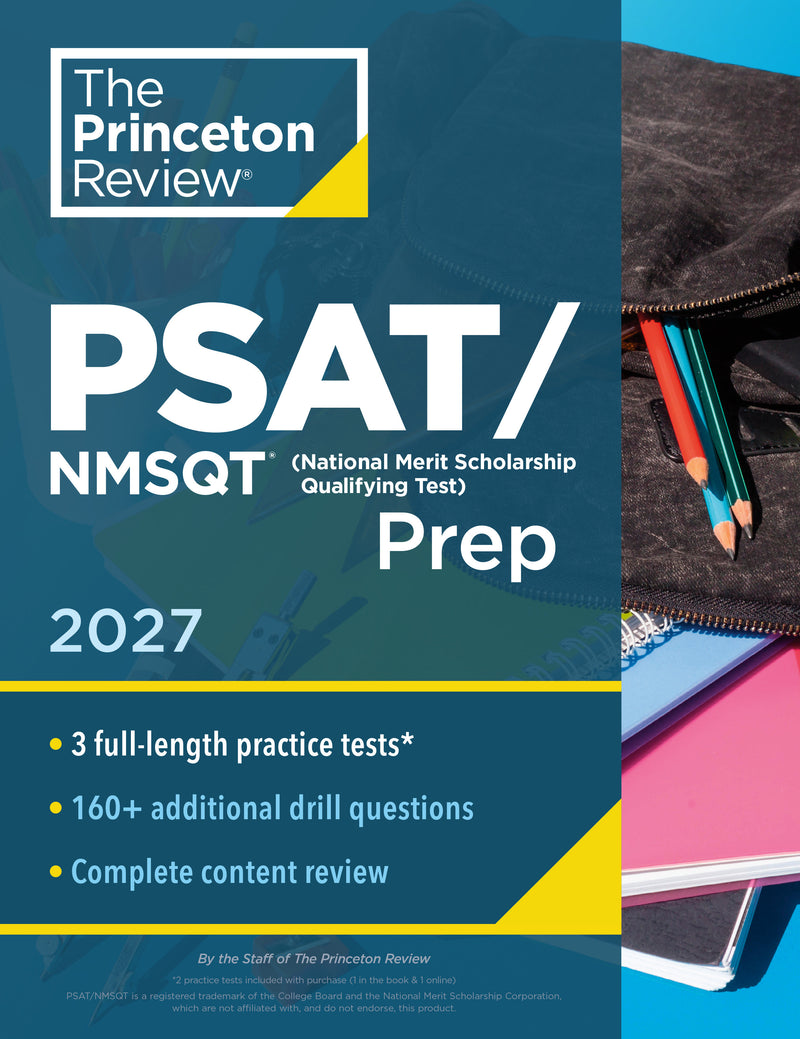 Princeton Review PSAT/NMSQT Prep, 2027: 3 Practice Tests + Review + Online Tools for the Digital PSAT