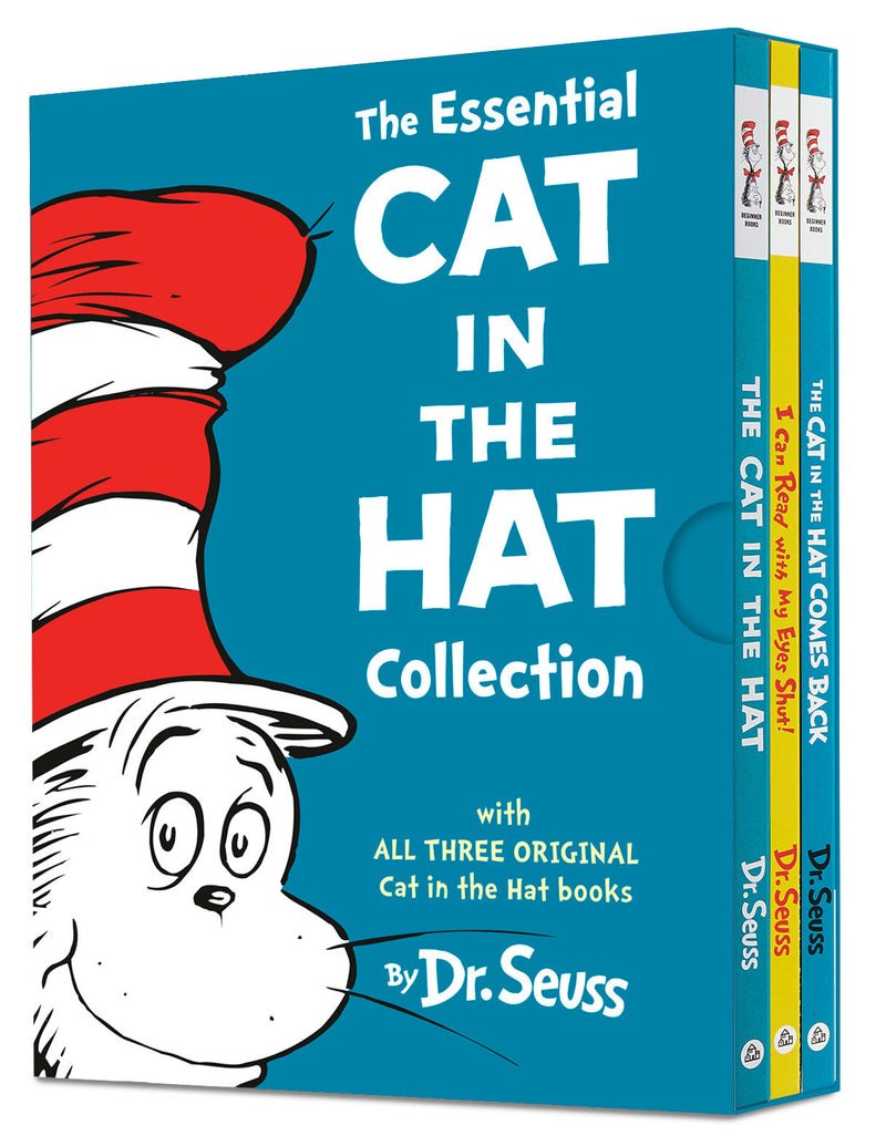 The Essential Cat in the Hat Collection: A 3-Book Boxed Set with The Cat in the Hat, I Can Read with My Eyes Shut and The Cat in the Hat Comes Back