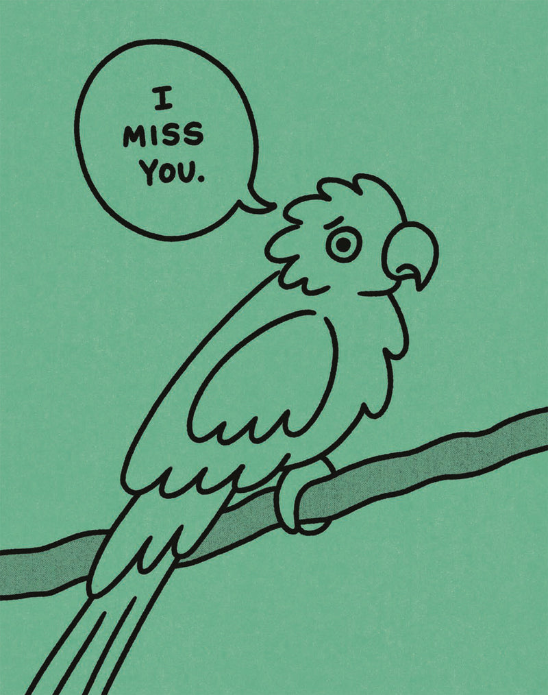 Humor Us Greeting Cards: Get Well - I Miss You (Pack of 6)