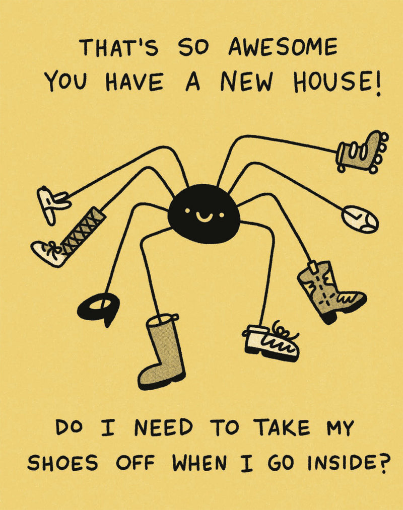 Humor Us Greeting Cards: New Home - That's So Awesome You Have a New House (Pack of 6)