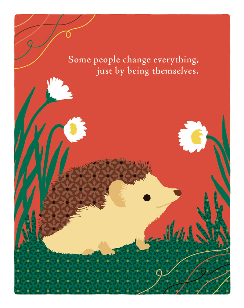 Positively Green Greeting Cards: Thank You - Some People Change Everything (Pack of 6)