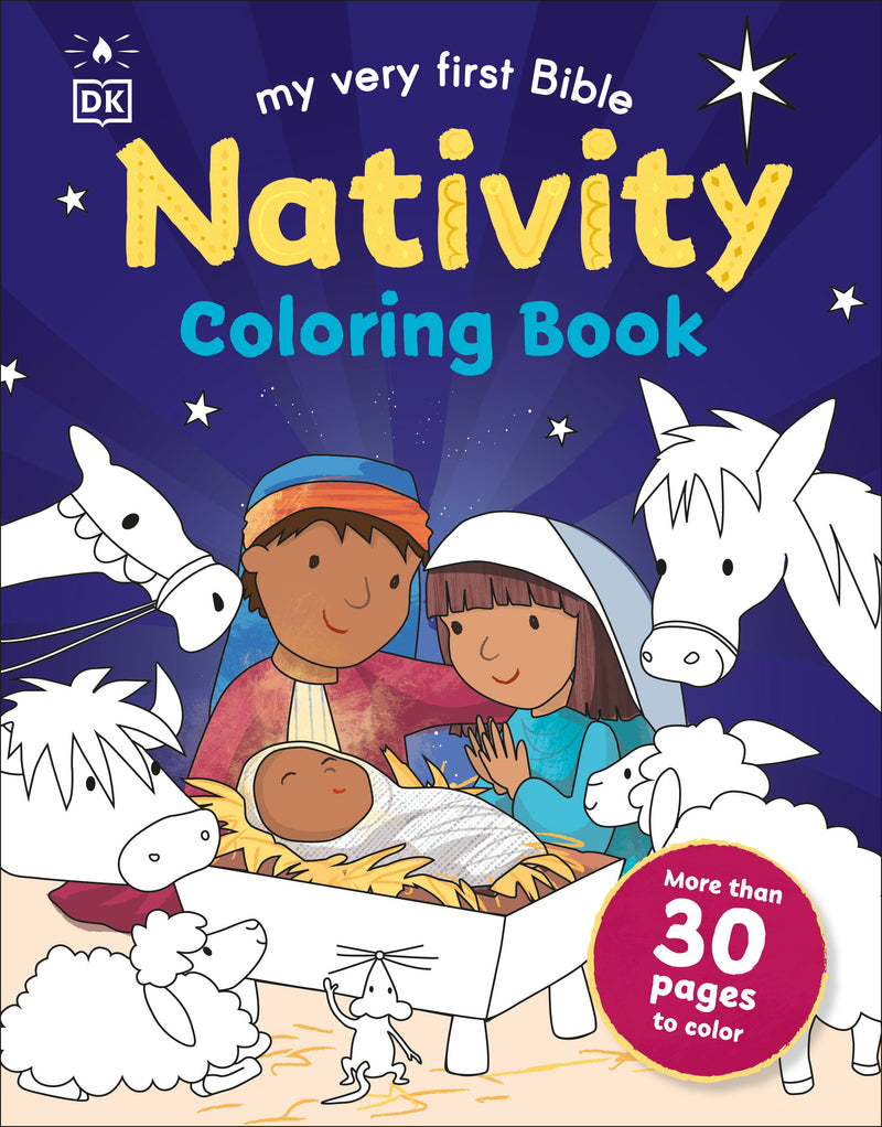 Color My Bible Stories: Nativity