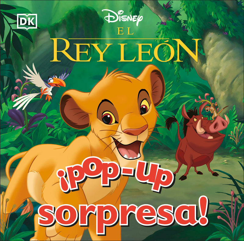 ¡Pop-up sorpresa! El rey León (Pop-Up Peekaboo! Disney Lion King)