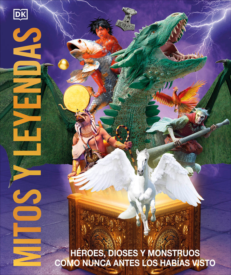 Mitos y leyendas (Knowledge Encyclopedia Myths and Legends): Héroes, dioses y monstruos como nunca antes los habías visto
