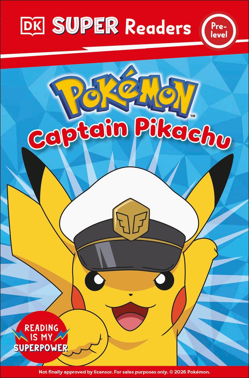 DK Super Readers Pre-Level Pokémon Captain Pikachu
