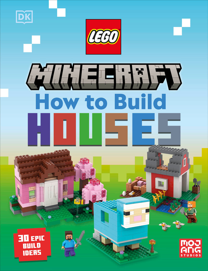 How to Build LEGO Minecraft Houses (Library Edition)