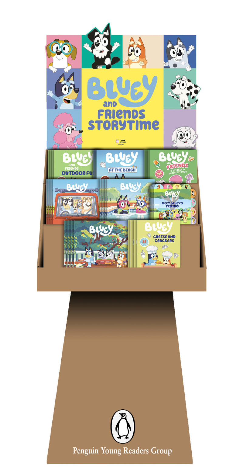 Bluey Summer 2026 32-Copy Floor Display