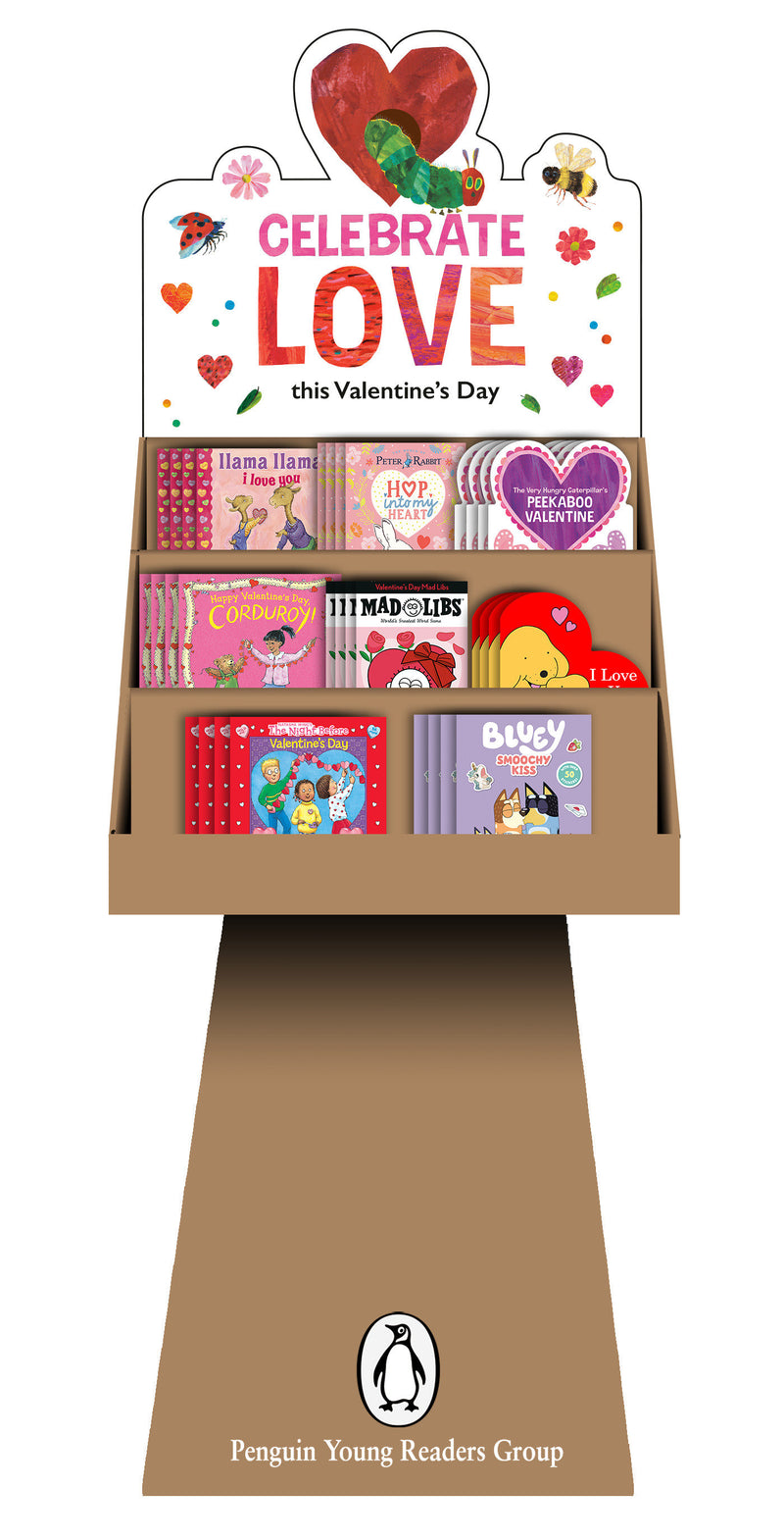Valentine's Day 2027 32c Floor Display