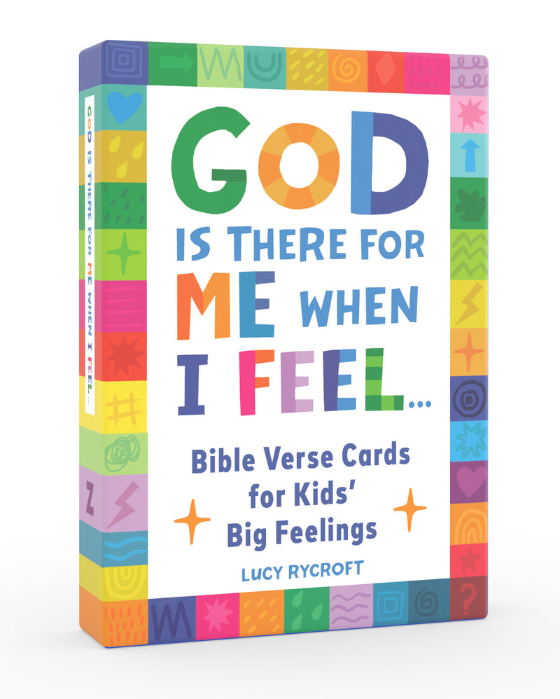 God Is There for Me When I Feel...: Bible Verse Cards for Kids' Big Feelings