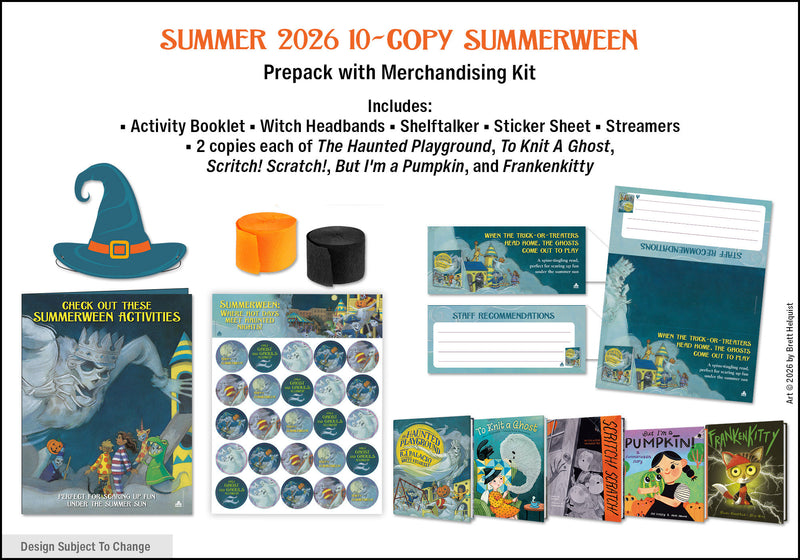 Summer 2026 10-Copy Summerween Prepack with Merchandising Kit