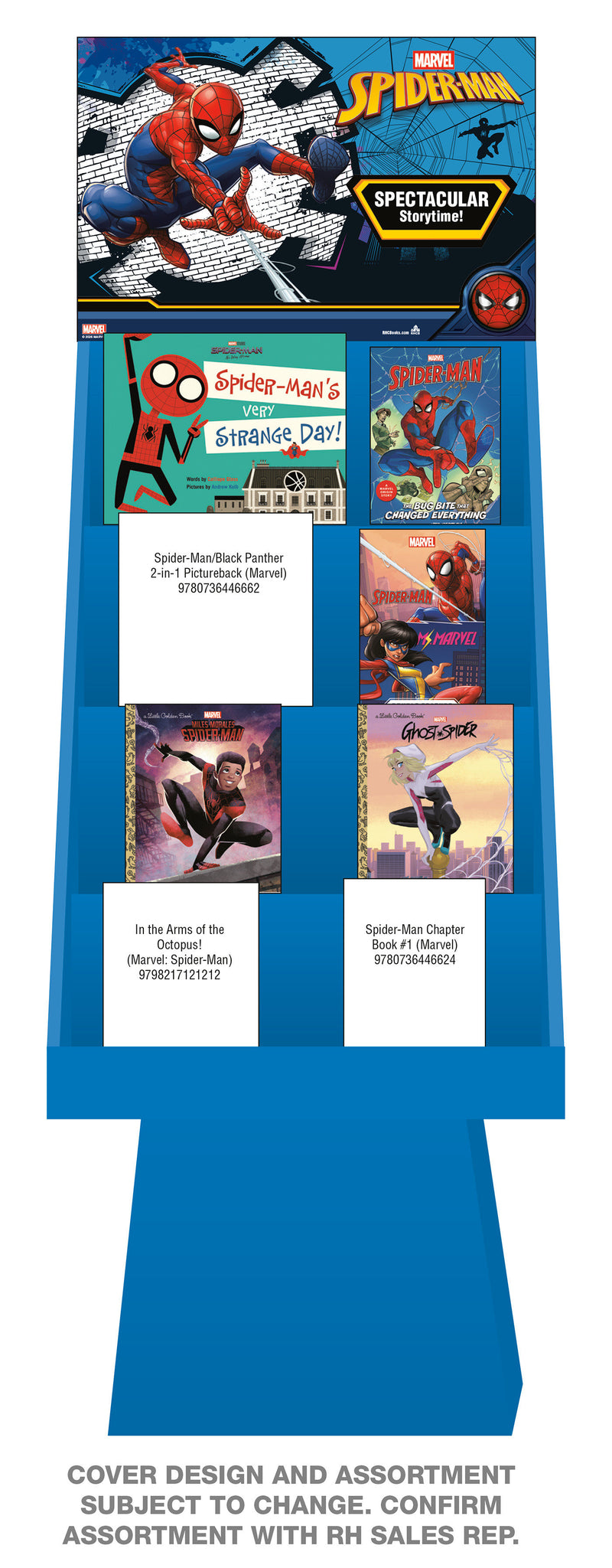 Marvel Spider-Man 36-Copy Multiformat Display