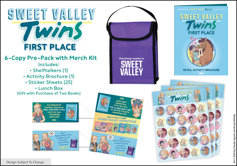 Sweet Valley Twins: First Place 6-Copy Pre-Pack with Merchandising Kit