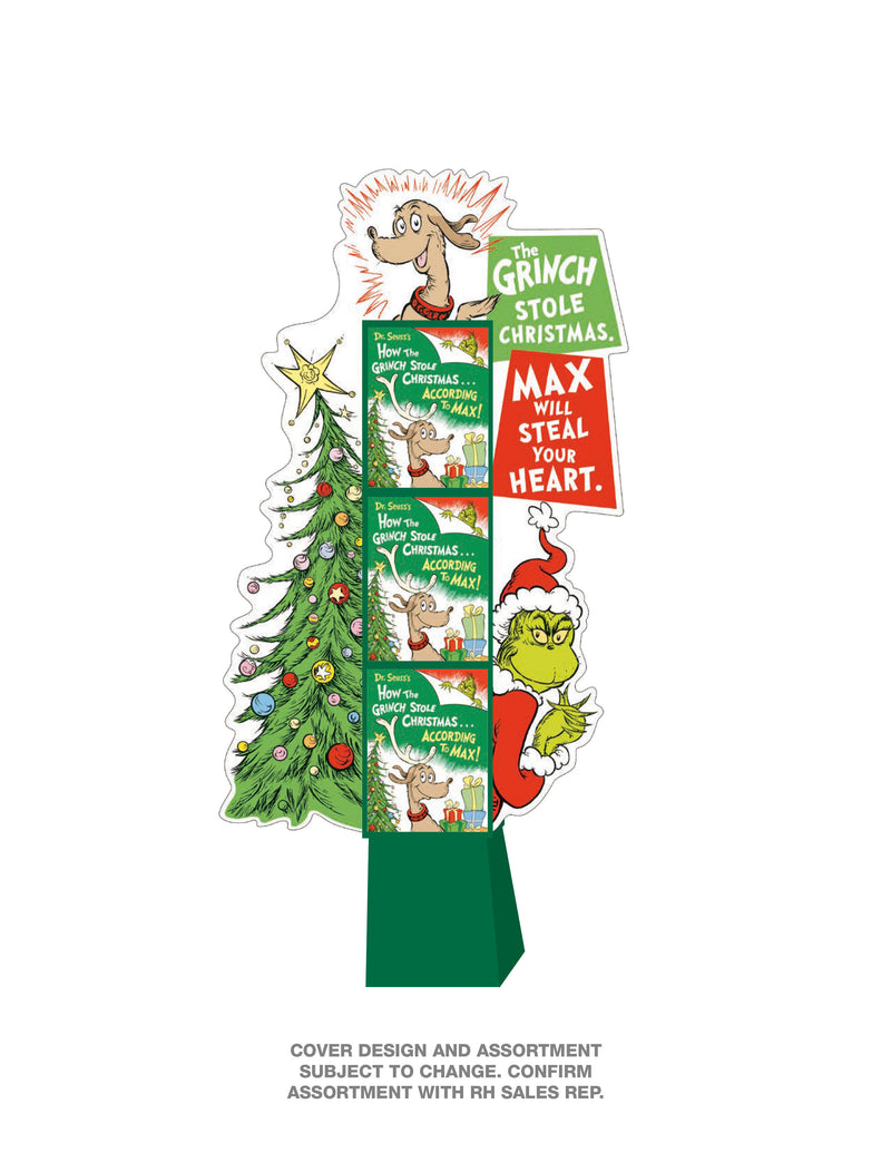 How the Grinch Stole Christmas...According to Max! 12-Copy Floor Display (Fall 2026)