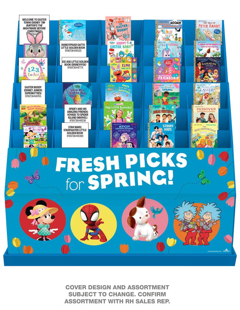 SEASONAL Spring/Easter 2027 160-Copy Pallet Display