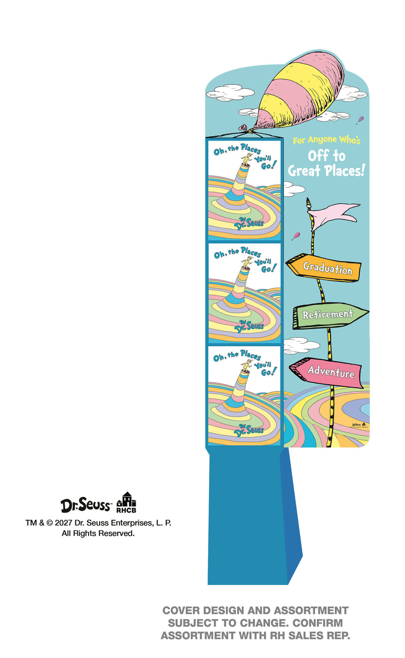 Oh, the Places You'll Go! 18-Copy Solid Floor Display Spring 2027