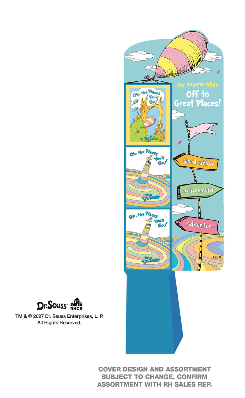 Oh, the Places You'll Go! 18-Copy Mixed Floor Display Spring 2027