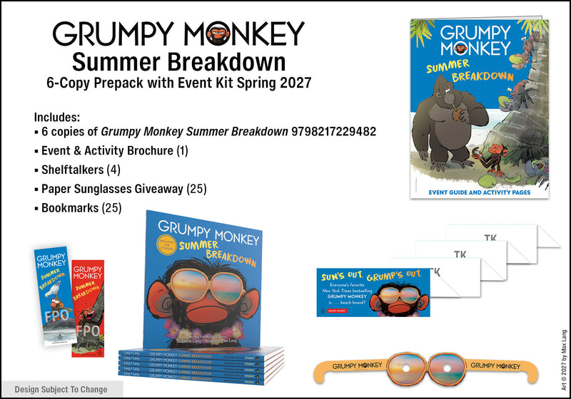 Grumpy Monkey Summer Breakdown 6-Copy Prepack with Event Kit