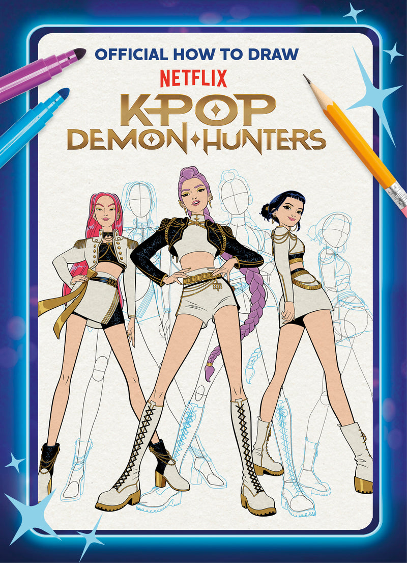 Official How to Draw Netflix KPop Demon Hunters