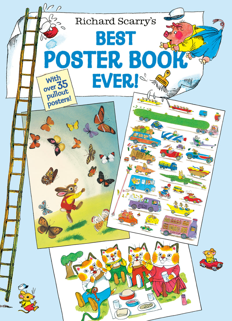 Richard Scarry's Best Poster Book Ever!: With Over 35 Pullout Posters!