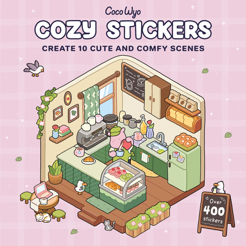 Cozy Stickers: Create your own cozy spaces with 400+ stickers