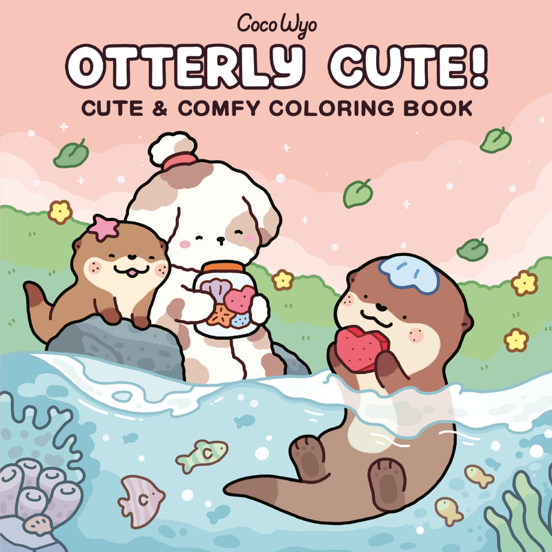 Otterly Cute!: Coloring Book for Adults and Kids